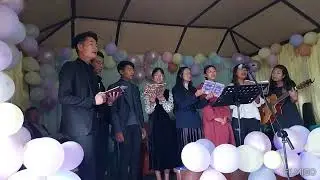 BTC students present special song at Pfutsero A G church in world sunday school day