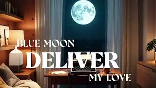 BLUE MOON, DELIVER MY LOVE | A Moonlit Love Song (Falsetto & Vibrato) | Male Vocal