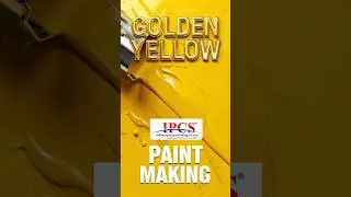 Golden Yellow Paint Manufacturing  Golden Yellow Paint Making  Paint Manufacturing Machine  IPCS
