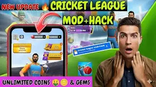 Cricket league game hack mod apk unlimited money and gems 2026 latest version 1.30.1 new trick