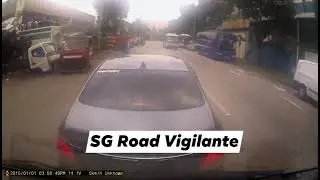 1sep2021 woodland industrial park hyundai accent ebrake when pedestrian  dashout onto the road