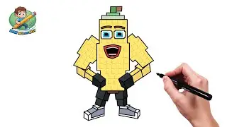 How to Draw Lo din Din Dun from Steal a Brainrot [ROBLOX] | Easy Drawing Tutorial