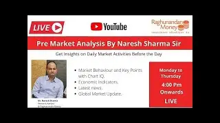 Pre Market Analysis for JAN. 04, 2022 By Naresh Sharma | #Live | #RMoney