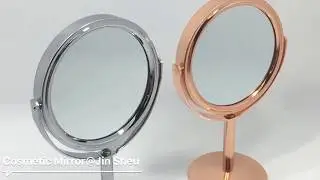 Double Sided Magnifying Makeup Table Mirror