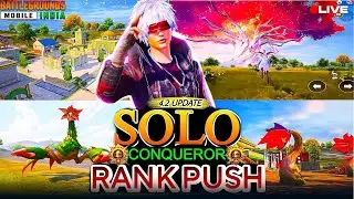 &ldquo;BGMI SOLO RANK PUSH LIVE 🔥 Conqueror Dream | Nonstop Clutch Gameplay 🎯&rdquo;