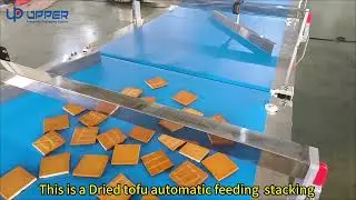 Tofu cheese flipping packaging machine,Equipped with visual inspection system