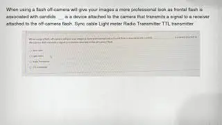 When using a flash off-camera will give your images a more professional look as frontal flash is ass