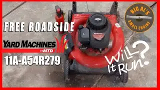 CURBSIDE 2012 YARD MACHINES 11A-A54R729 | WILL IT RUN AGAIN?