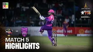 Match 5 Highlights I Day 2 I NYS Lagos vs Jo'burg Bangla Tigers | Zim Afro T10 Season 2 2024