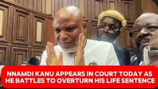 Nnamdi Kanu Appears in Court Today as He Battles to Overturn His Life Sentence