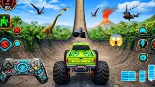 Monster Truck Stunt Racing - Car Game - Android Gameplay 😍  