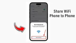 How to share Wifi from one phone to Phone