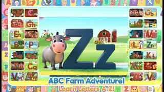 Как я учу своих детей алфавиту | Приключения на ферме! 🐮 Учим буквы от A до Z с забавными животны...