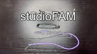 [studioFAM] wrap keychain - french(sprial) whipping