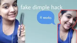 || fake dimple hacks || princesss trisha|| with kajal.......