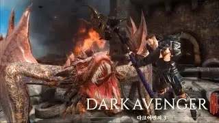 Dark Avenger 3 Gameplay Being A Badass MOFO Action RPG 다크어벤저3 [Mobile]