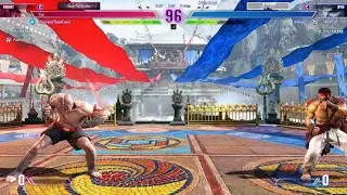 Street Fighter 6 - Sagat perfect K.O.