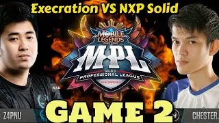 NXP vs EXE [Game 2] | Nexplay Solid vs Execration Round 2 | MPL-PH Season 6 Week 7 Day 1 - COMEBACK