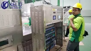 Fully Automatic Brush Cleaning pepper Washing Machine
