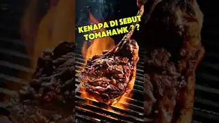 Siapa sangka inilah sejarah Steak Tohamahowk #steak #food #bbq #faktaunik