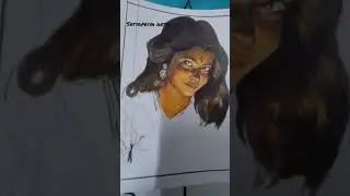 beautiful woman with dia #art #motivation #colourpencildrawing #realisticart #pencildrawing