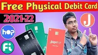 Top 3 Free Debit Card Savings Account 2021-22 | Free Physical Debit Card Wala Best Savings Account