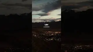 Лучший вид на Лех в Ладакхе отсюда