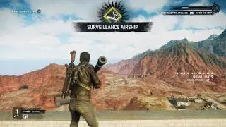 Just Cause 4 - Destroy the airship at Arena: Gran Central