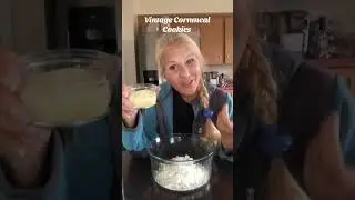 Vintage Cornmeal Cookies Recipe 