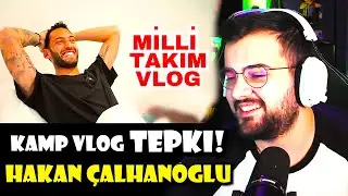 Jrokez / Hakan Çalhanoğlu 'Milli Takım Kampında Bir Gün I Vlog' TEPKİ! Her Gün 2 kere Kriyo Girerim.