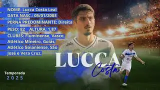 Portf&oacute;lio Atleta - Lucca Costa Leal - Temporada 2025
