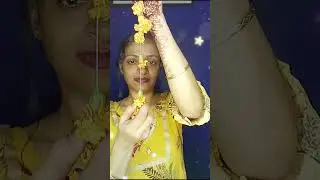 Festival and wedding hairstyle with flower 🌺 #viral #flower bun hack #bun updo #trending #ytshorts💫🥰