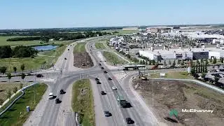 North St. Albert Trail Corridor - August 2022 Construction Flyover