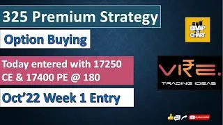 325 Premium strategy in Tamil | Week 1 October | BOC | Action plan for Monday