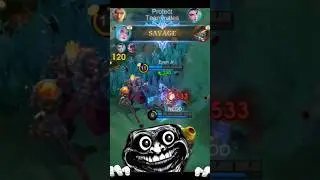Karina insane savage; 1 hit build ☠️#mlbb #mlbbkarina #shorts #shortsvideo #monilelegends