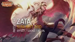 Rov | Mod Skin Zata Sunlight God : Patch 1.48 ✓