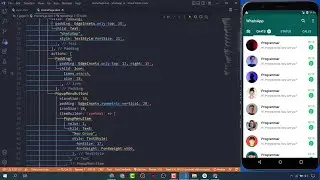 WhatsApp UI Design In Flutter || WhatsApp Clone UI UX Design || Flutter1080P HD1