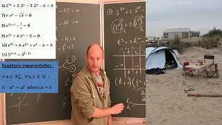 équations exponentielles