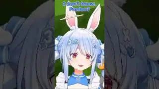 Pekora: I don't know.  Pardun? (Hytale)  [Hololive/clip]