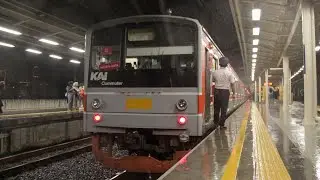 REVIEW LANGSUNG JR 205 9+32 SAAT SUDAH BERDINAS DI DAOP 1 JAKARTA