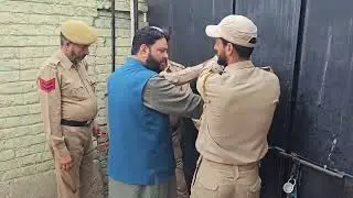 PDP leader Mohammad Yaseen Bhat  District President Budgam and constituency Incharge Chadoora