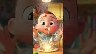 Baby Terrified by Exploding Fruit?! 🍓😱 #shorts