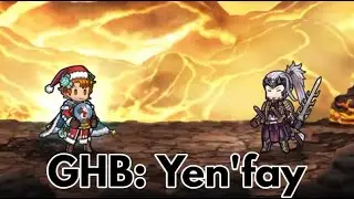 FEH Manuela, Lysithea, Artur & Mirabilis - Yen'fay Grand Hero Battle Infernal Fire Emblem Heroes