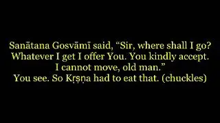 You are dealing with Krishna. #srilaprabhupad  #bhakta