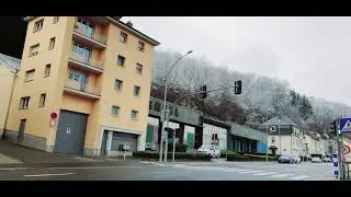 Luxembourg  HESPERANGE Thionville  Les forêts l'hiver  @luxembourg  centre de la ville  grand-Duché