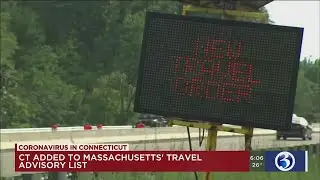 Video: CT added to Massachusetts' travel advisory list