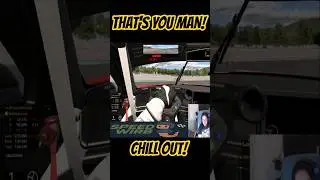 The ghost makes me drive erratically #iracing #rookie #simracing #porsche #gt3 #hotlap