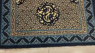 Early 20th Century Chinese Peking Dragon Carpet #24686 -*