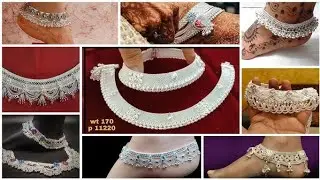 Daily use silver payal design/Simple silver payal designs/silver payal design/चांदी की पायल डिजाइन/