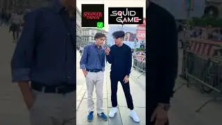 Squid game vs money heist #pandaboi